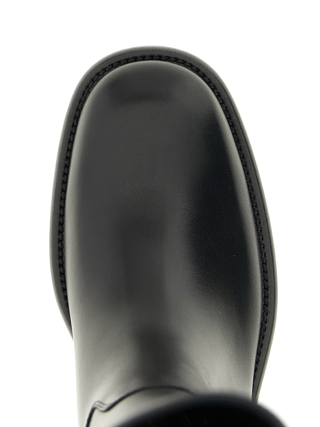 Burberry Black Calfskin Over The Knee Burberry