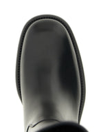 Burberry Black Calfskin Over The Knee Burberry