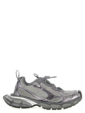 Balenciaga Gray Polyester Athletic Sneakers Balenciaga