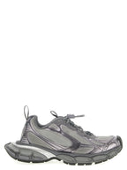 Balenciaga Gray Polyester Athletic Sneakers Balenciaga