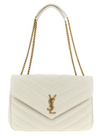 Saint Laurent Beige Lamb Leather Shoulder Bag Saint Laurent