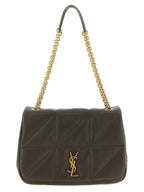 Saint Laurent Bicolor Lamb Leather Shoulder Bag Saint Laurent
