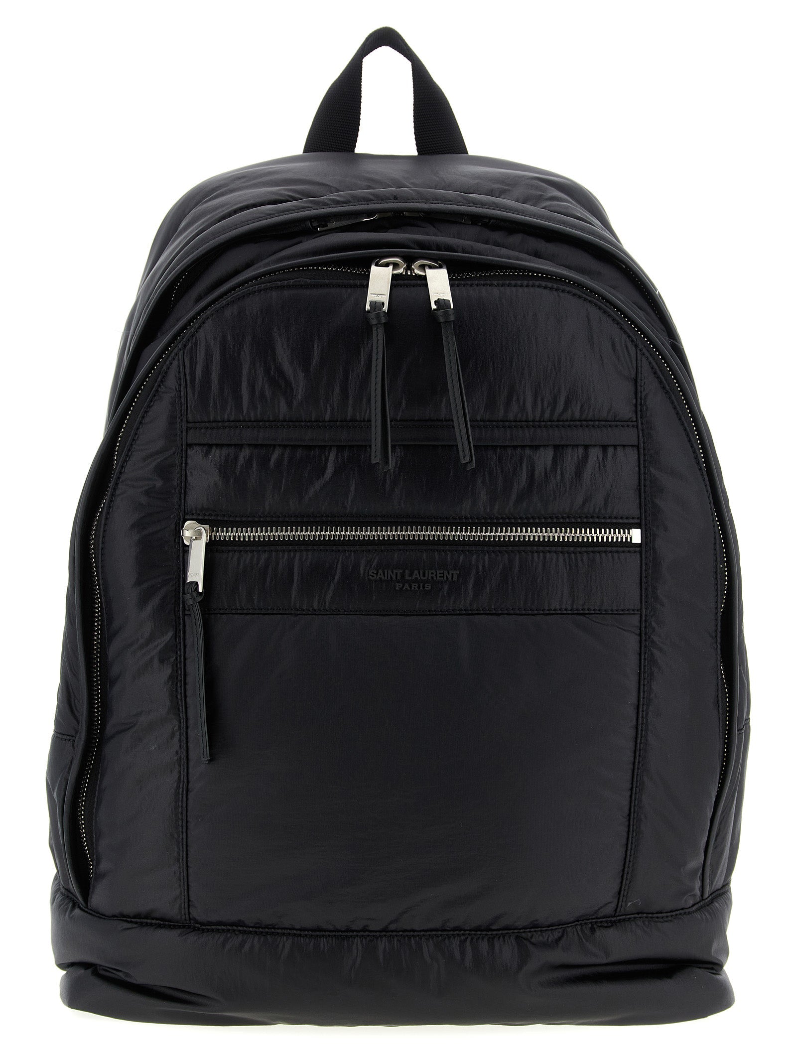Saint Laurent Black Calfskin Backpack Saint Laurent