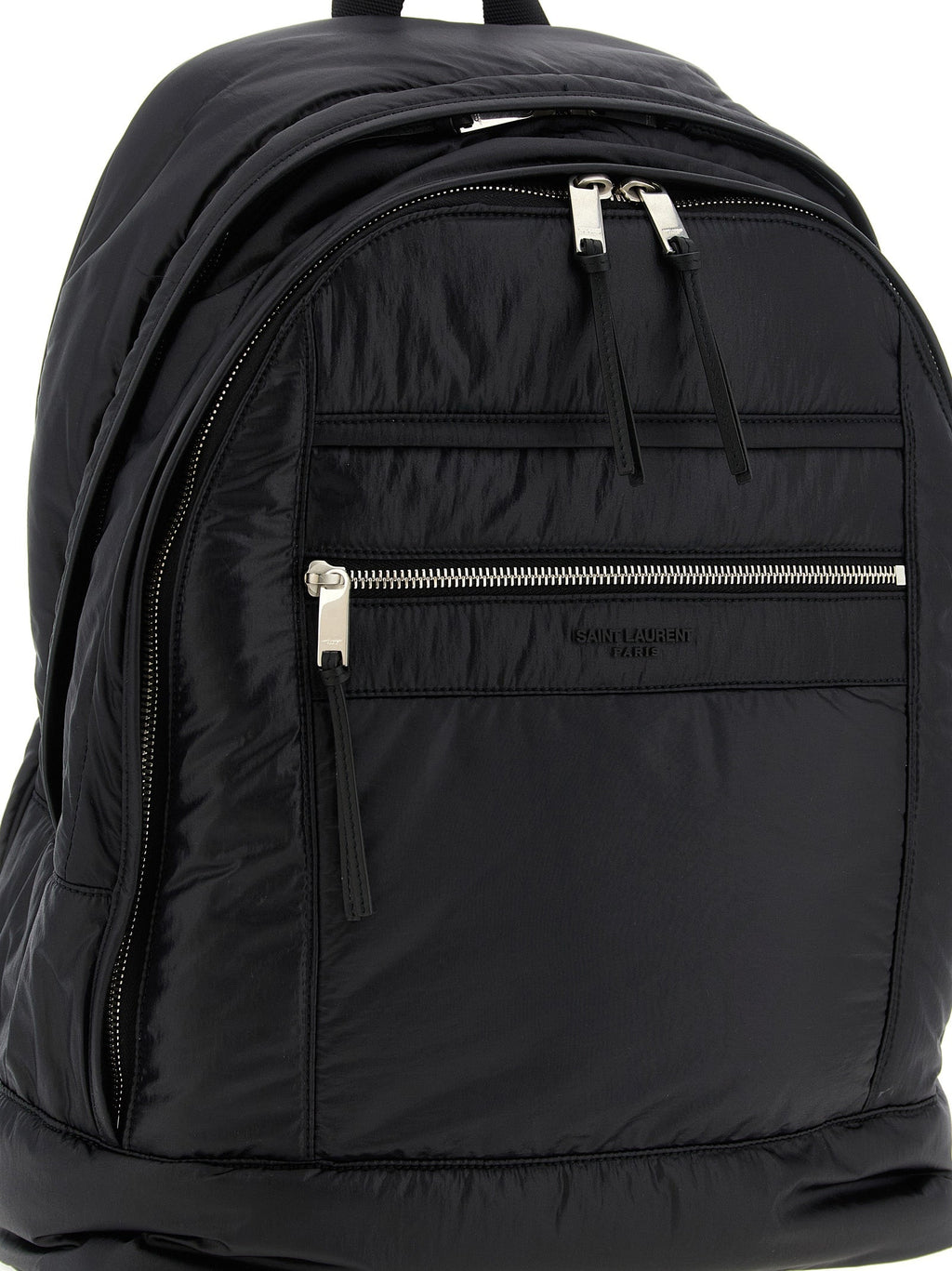 Saint Laurent Black Calfskin Backpack Saint Laurent