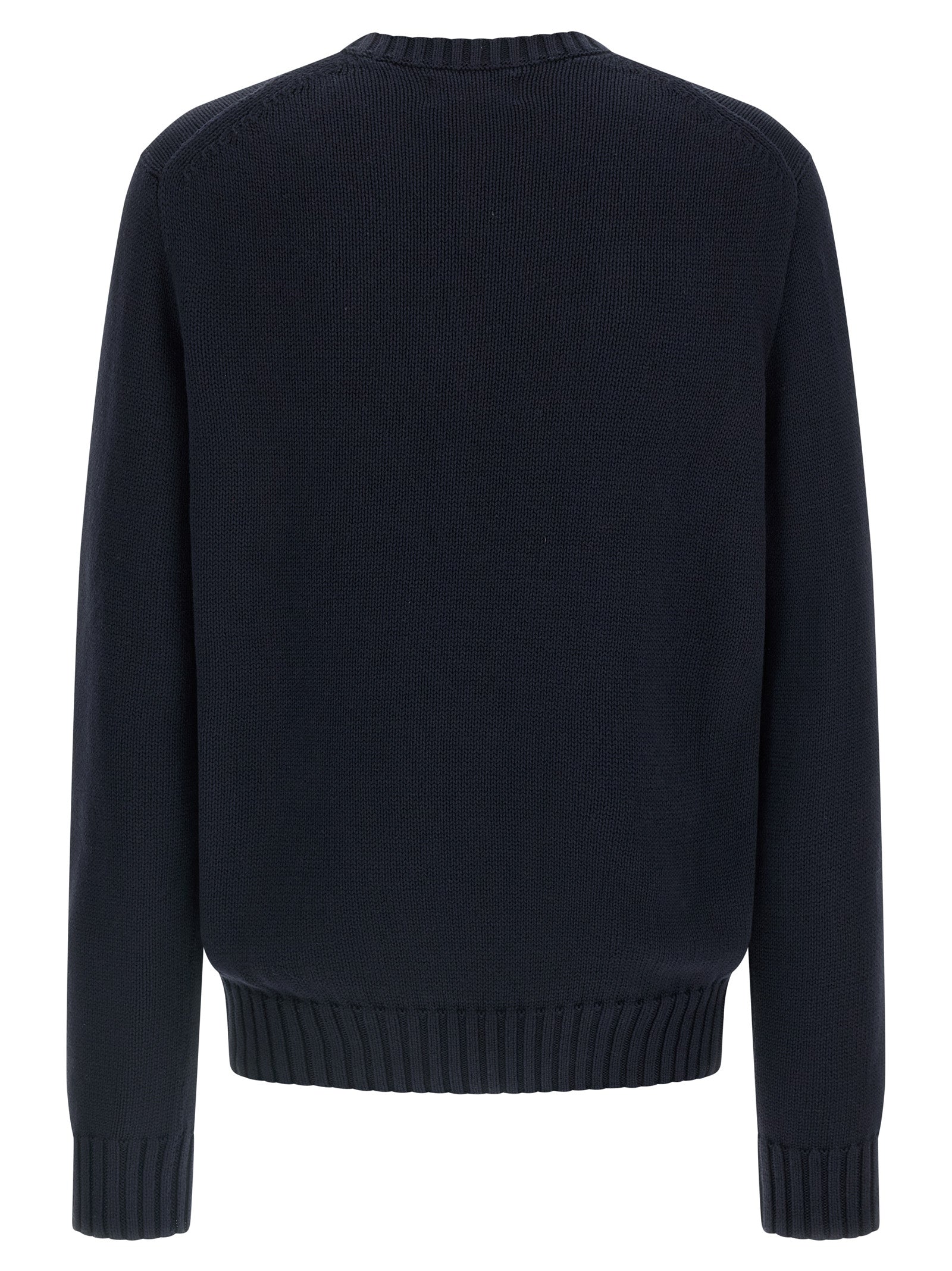 Polo Ralph Lauren Blue Cotton Cardigan Polo Ralph Lauren
