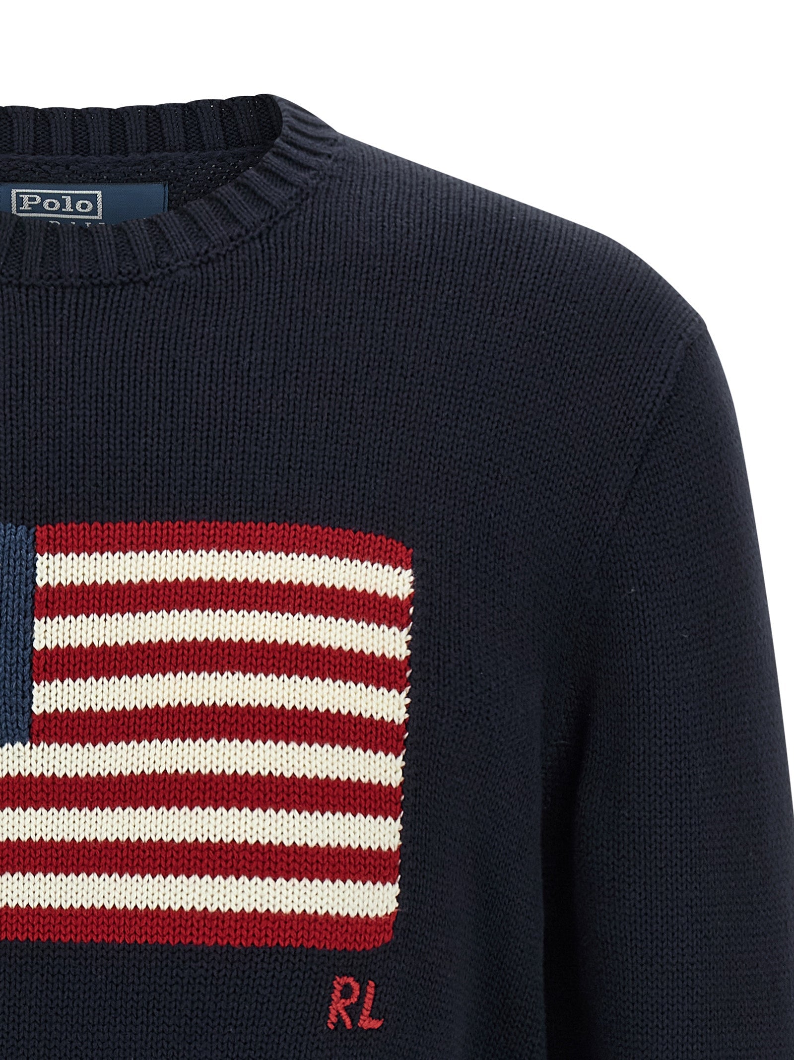 Polo Ralph Lauren Blue Cotton Cardigan Polo Ralph Lauren