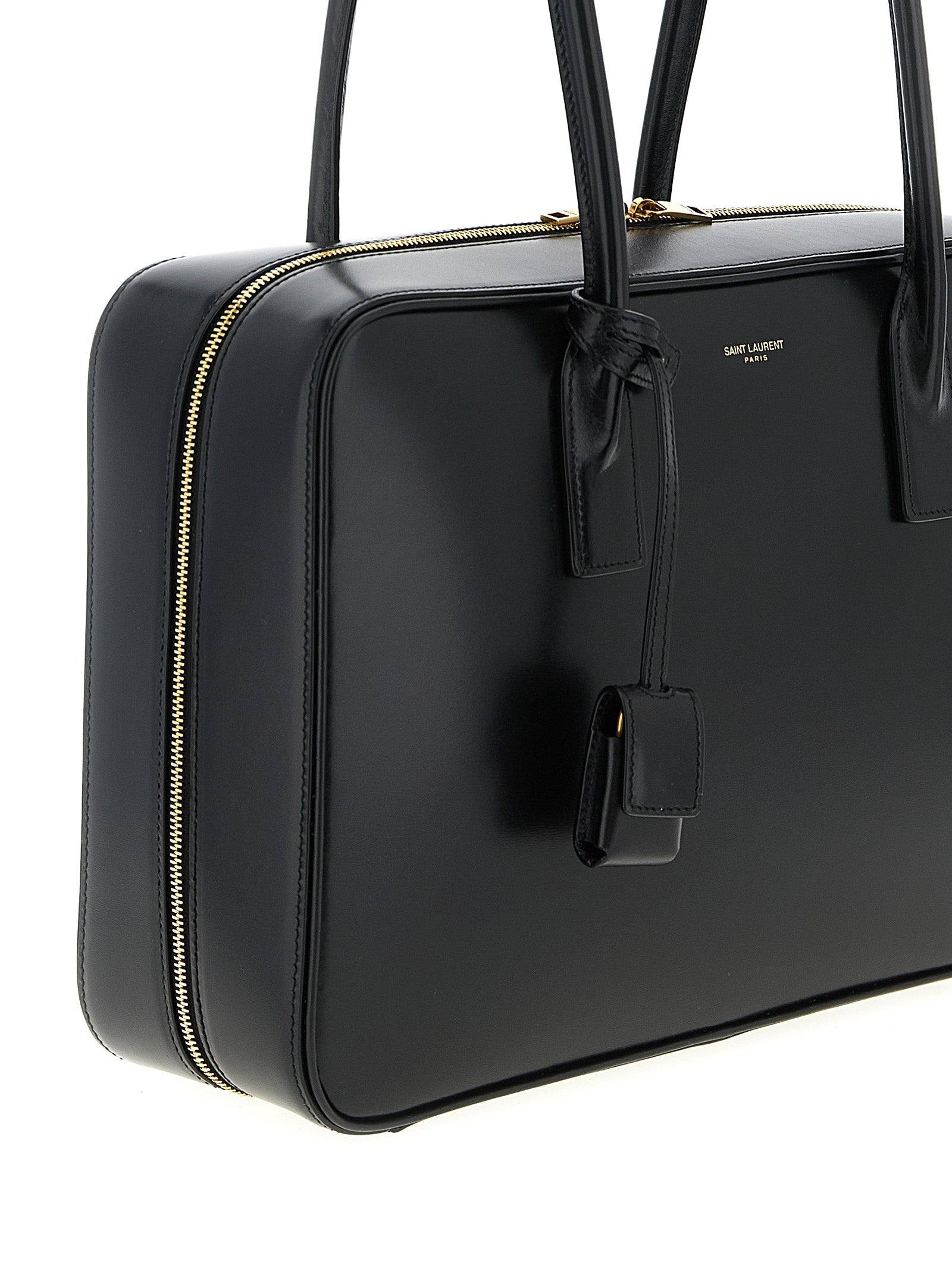 Saint Laurent Black Calfskin Shoulder Bag Saint Laurent