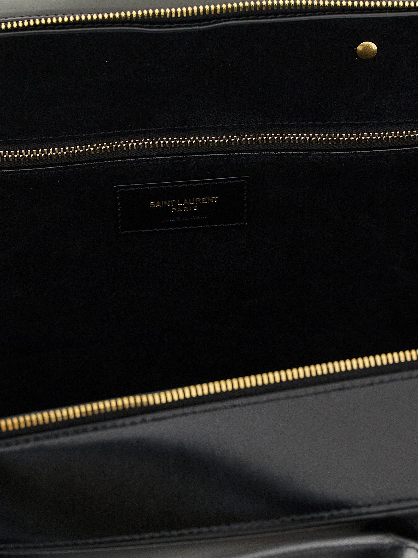Saint Laurent Black Calfskin Shoulder Bag Saint Laurent