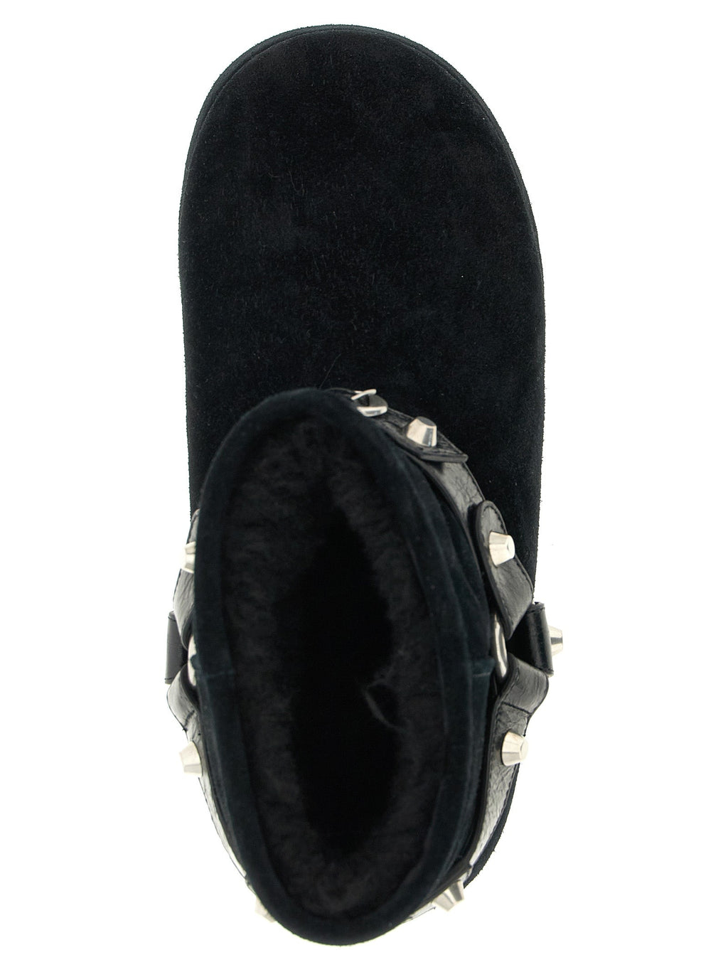 Balenciaga Black Calfskin Ankle Boots Balenciaga