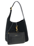 Saint Laurent Black Calfskin Shoulder Bag Saint Laurent