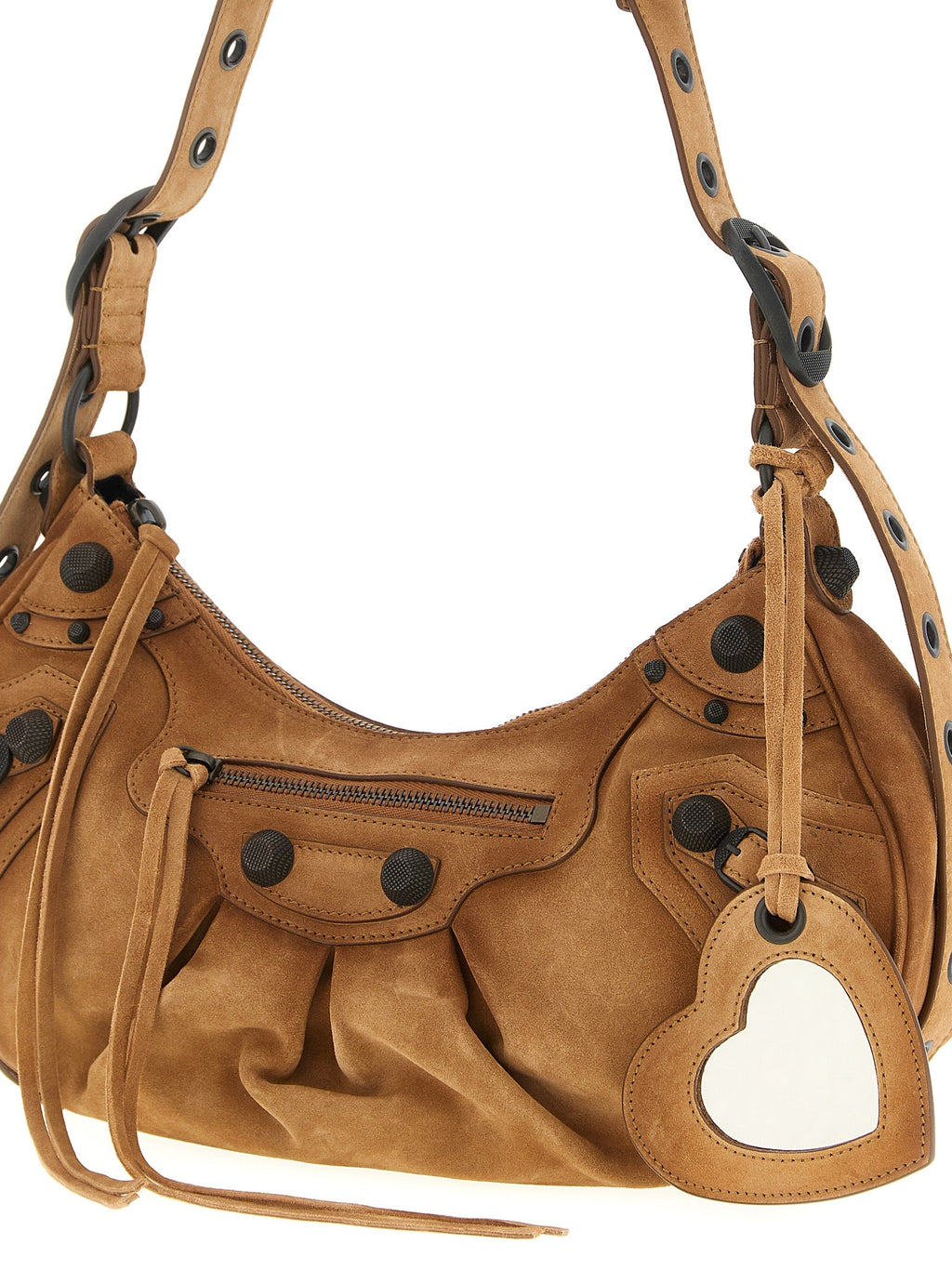 Balenciaga Brown Calfskin Shoulder Bag Balenciaga