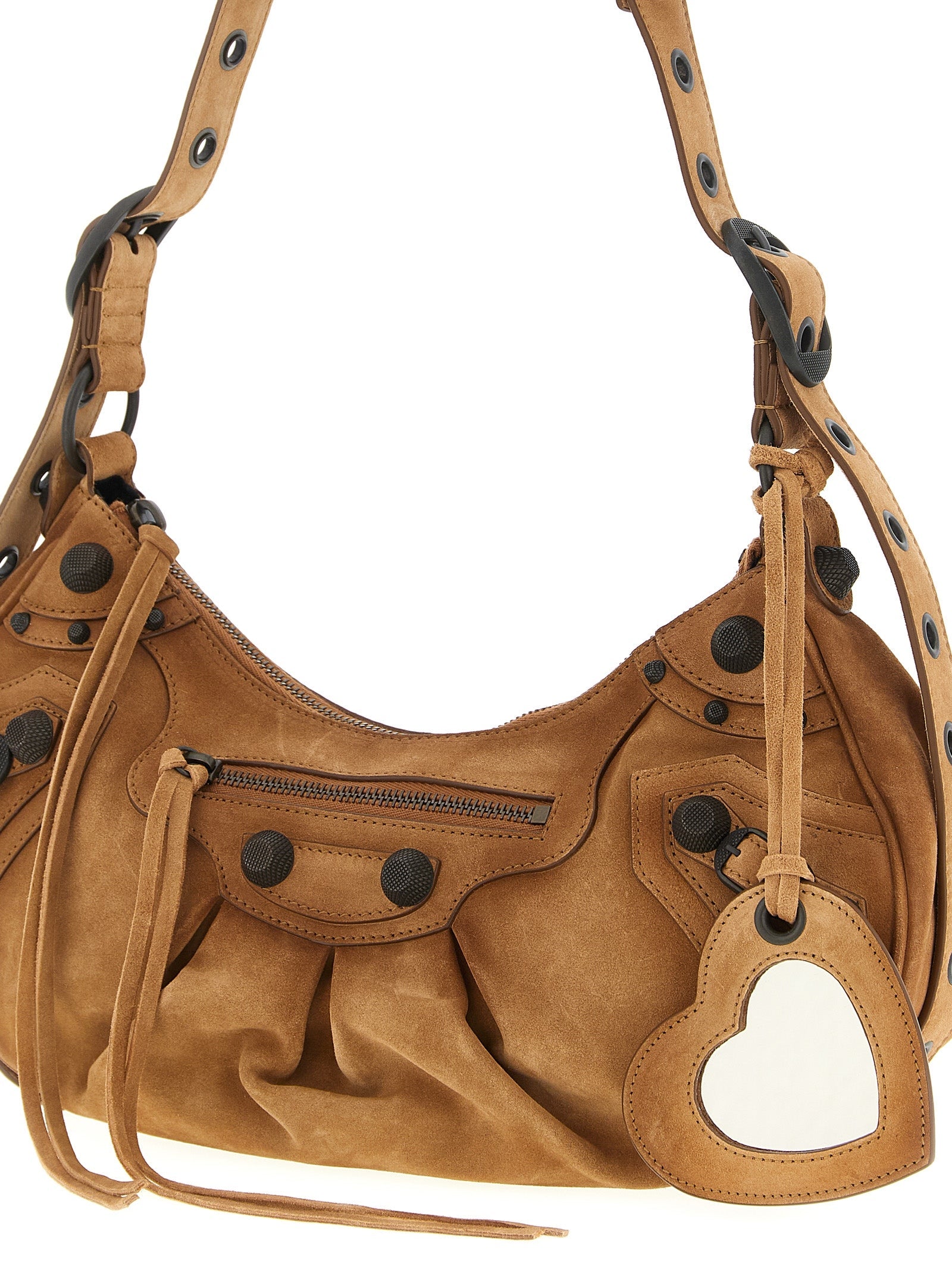 Balenciaga Brown Calfskin Shoulder Bag Balenciaga