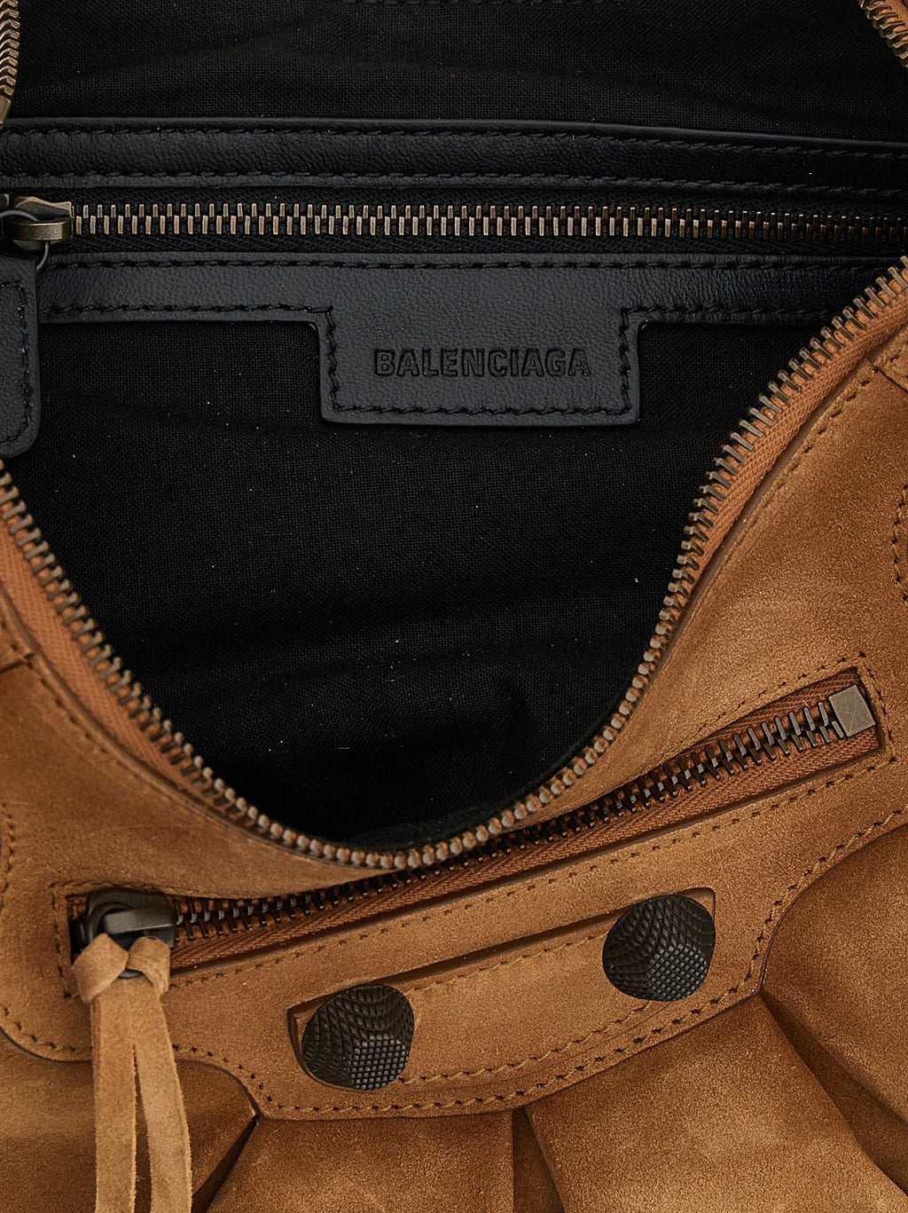 Balenciaga Brown Calfskin Shoulder Bag Balenciaga