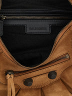 Balenciaga Brown Calfskin Shoulder Bag Balenciaga