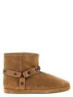 Balenciaga Beige Calfskin Ankle Boots Balenciaga