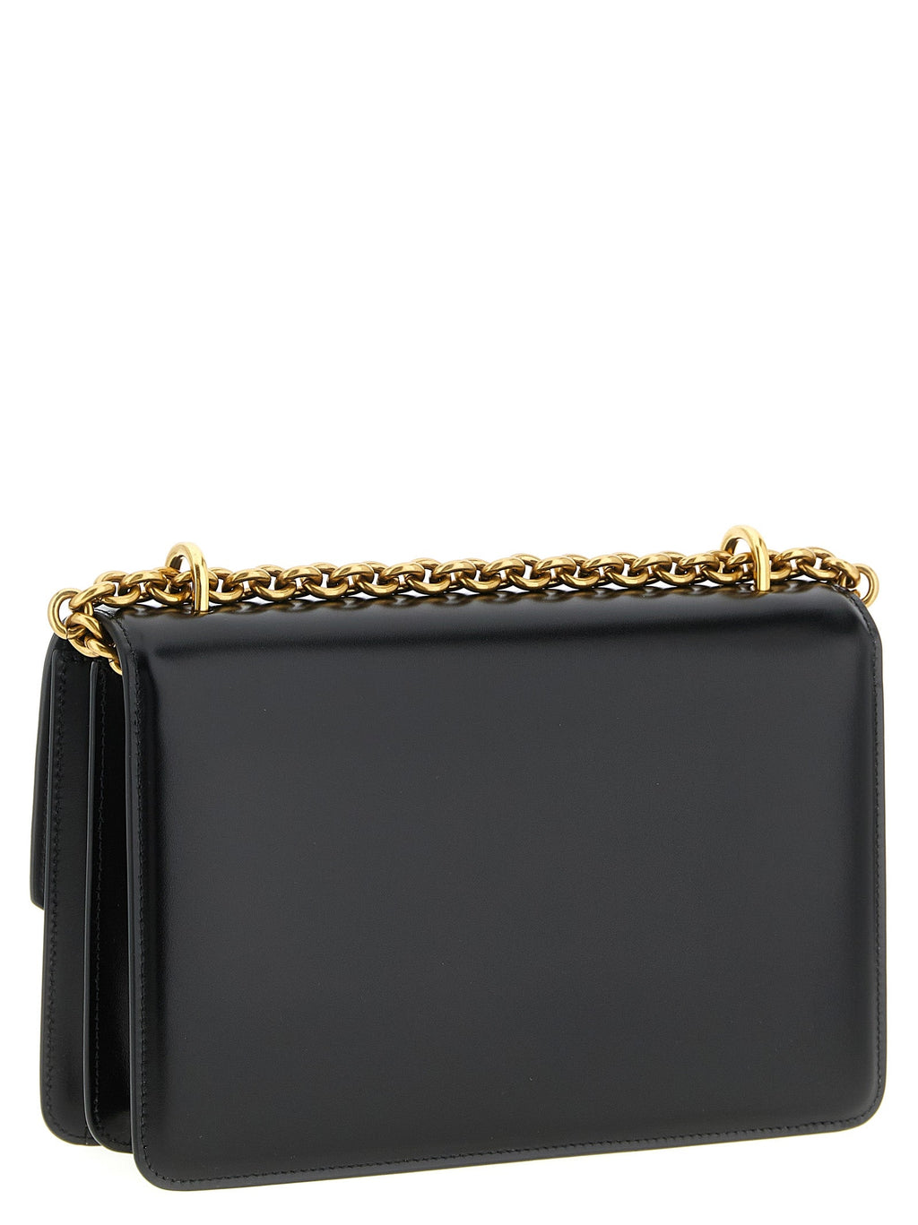 Valentino Garavani Black Calfskin Shoulder Bag Valentino Garavani