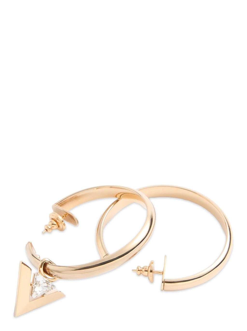 Valentino Garavani Gold Brass Earrings Valentino Garavani