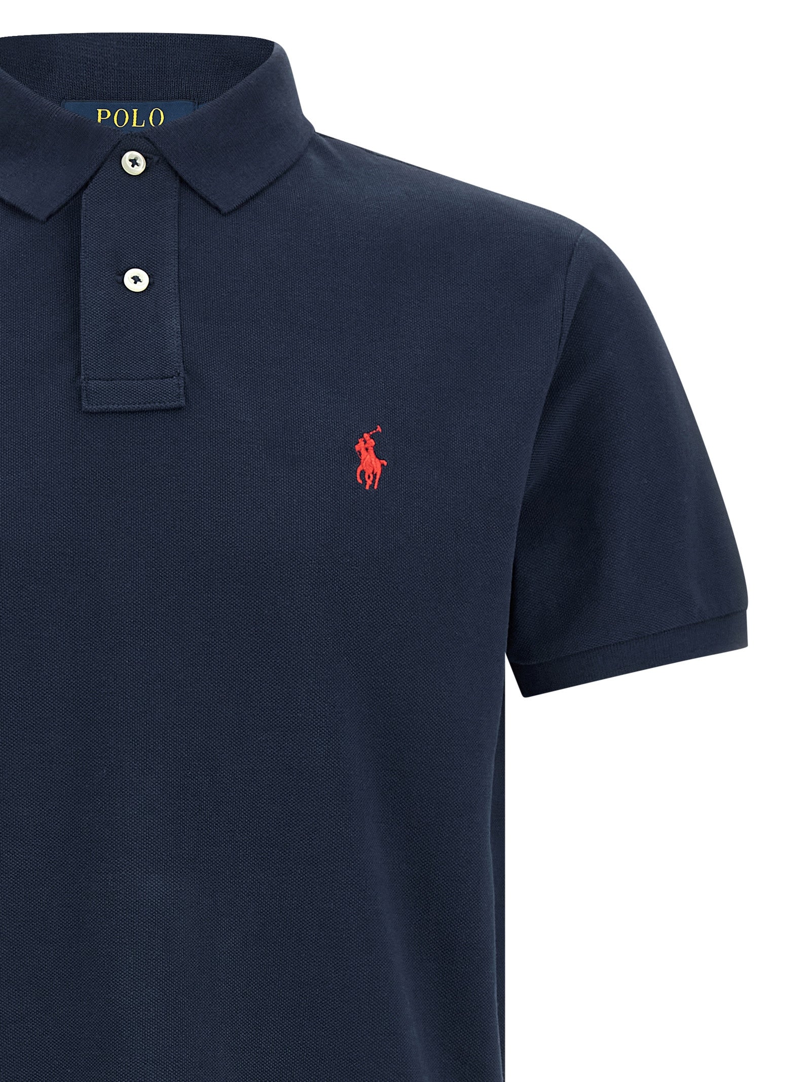 Polo Ralph Lauren Blue Cotton Polo Shirt Polo Ralph Lauren