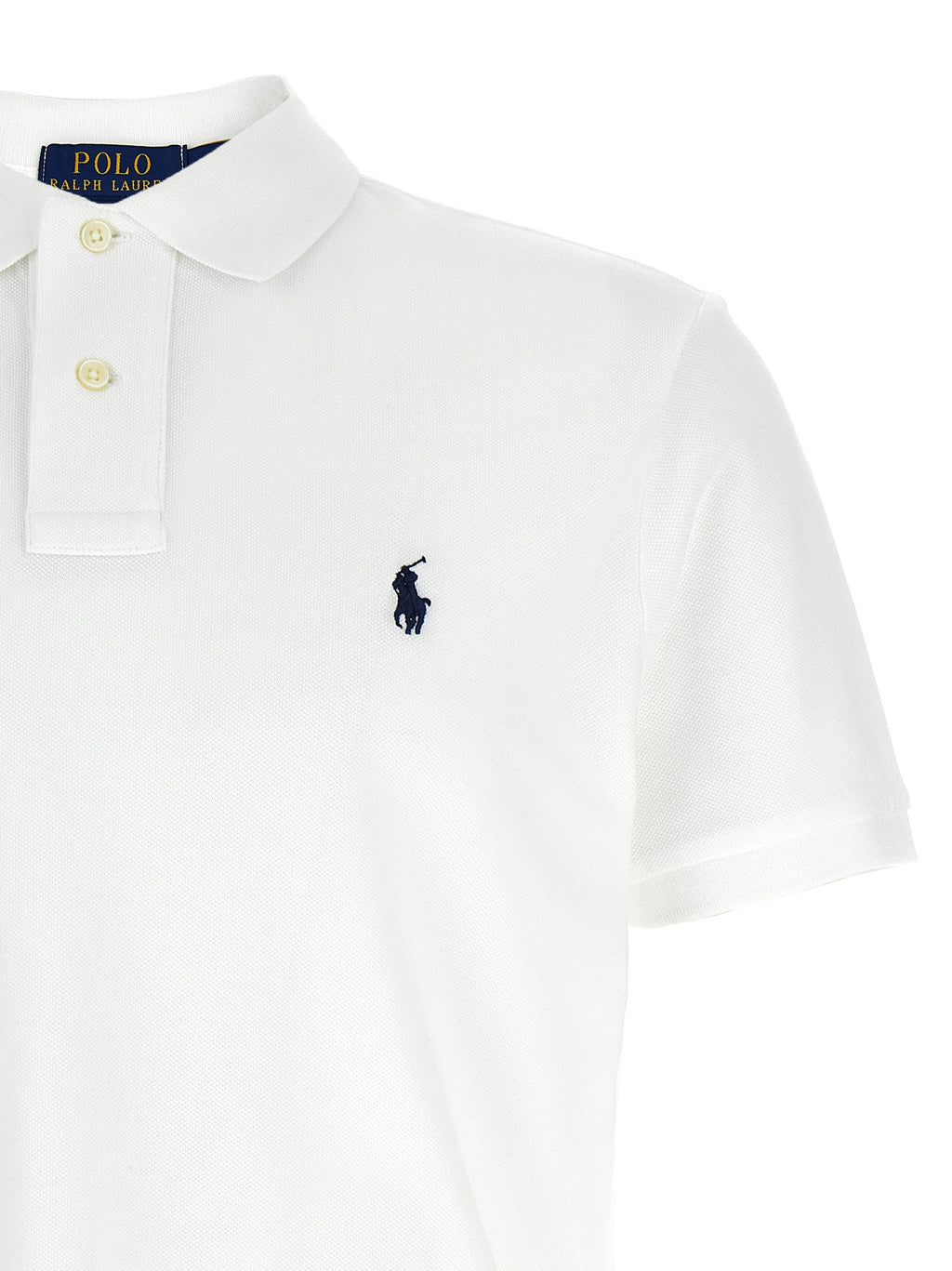Polo Ralph Lauren White Cotton Polo Shirt Polo Ralph Lauren