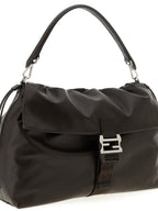 Fendi Brown Calfskin Handbag Fendi