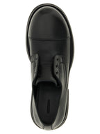 Balenciaga Black Bull Skin Slip-On Loafers Balenciaga