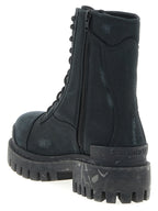 Balenciaga Black Cotton Chelsea Boots Balenciaga