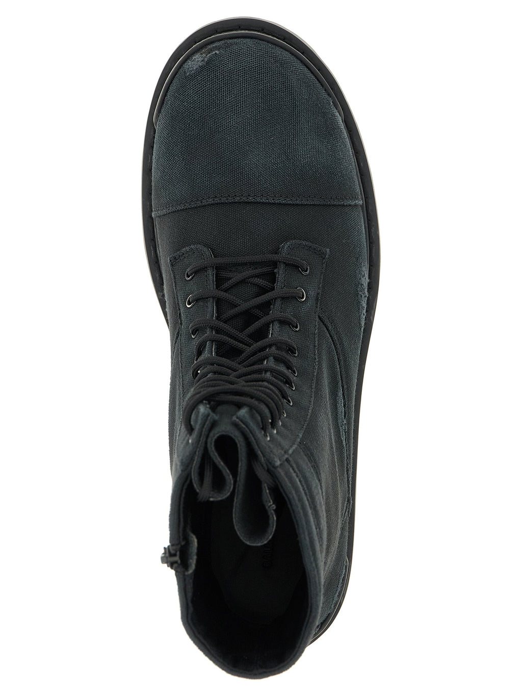 Balenciaga Black Cotton Chelsea Boots Balenciaga