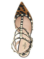 Valentino Garavani Multicolor Calfskin Mid Heel Pumps Valentino Garavani