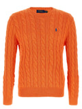 Polo Ralph Lauren Orange Cotton Cardigan Polo Ralph Lauren