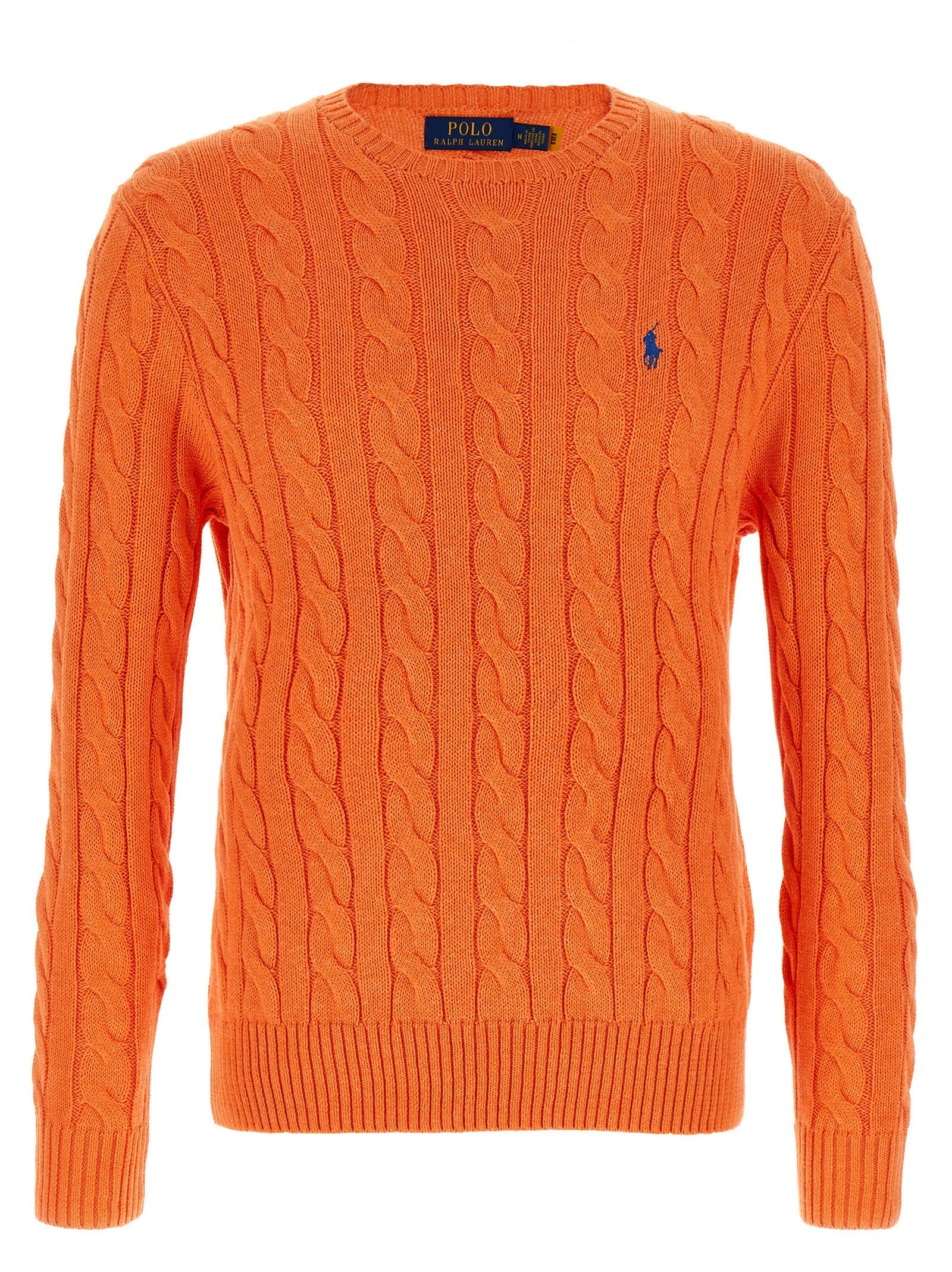 Polo Ralph Lauren Orange Cotton Cardigan Polo Ralph Lauren