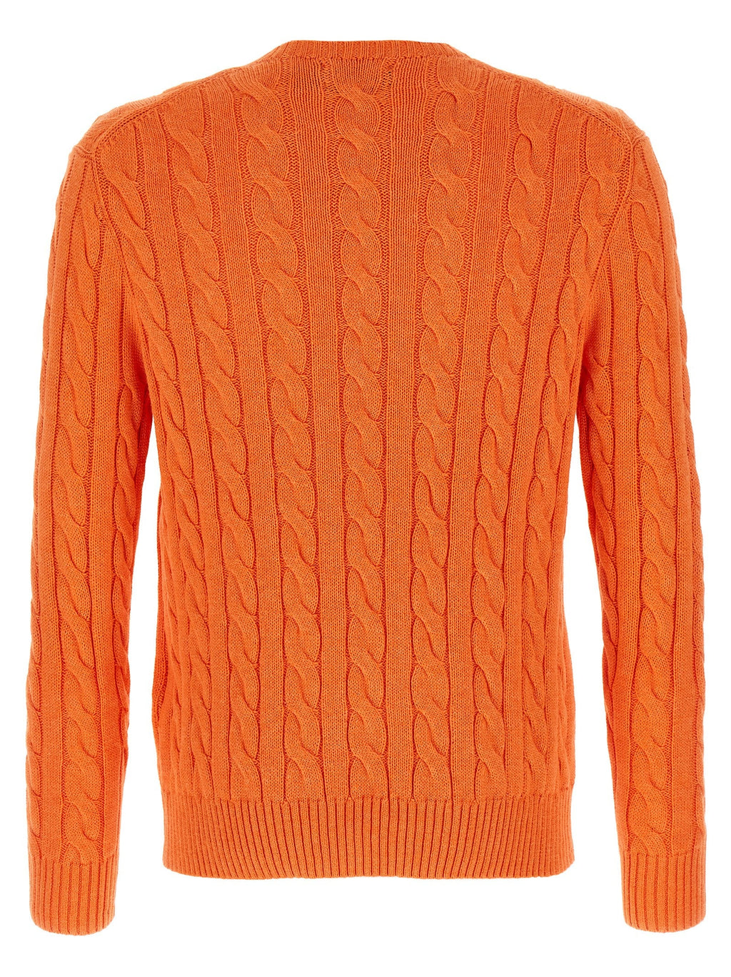 Polo Ralph Lauren Orange Cotton Cardigan Polo Ralph Lauren