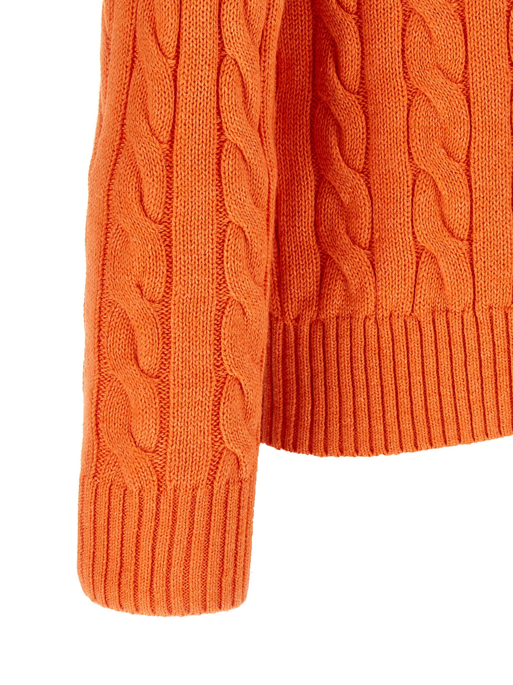 Polo Ralph Lauren Orange Cotton Cardigan Polo Ralph Lauren