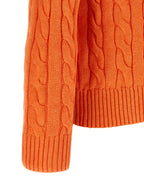 Polo Ralph Lauren Orange Cotton Cardigan Polo Ralph Lauren
