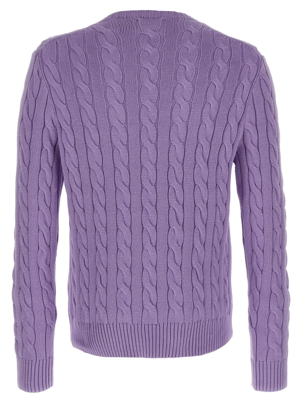 Polo Ralph Lauren Purple Cotton Cardigan Polo Ralph Lauren