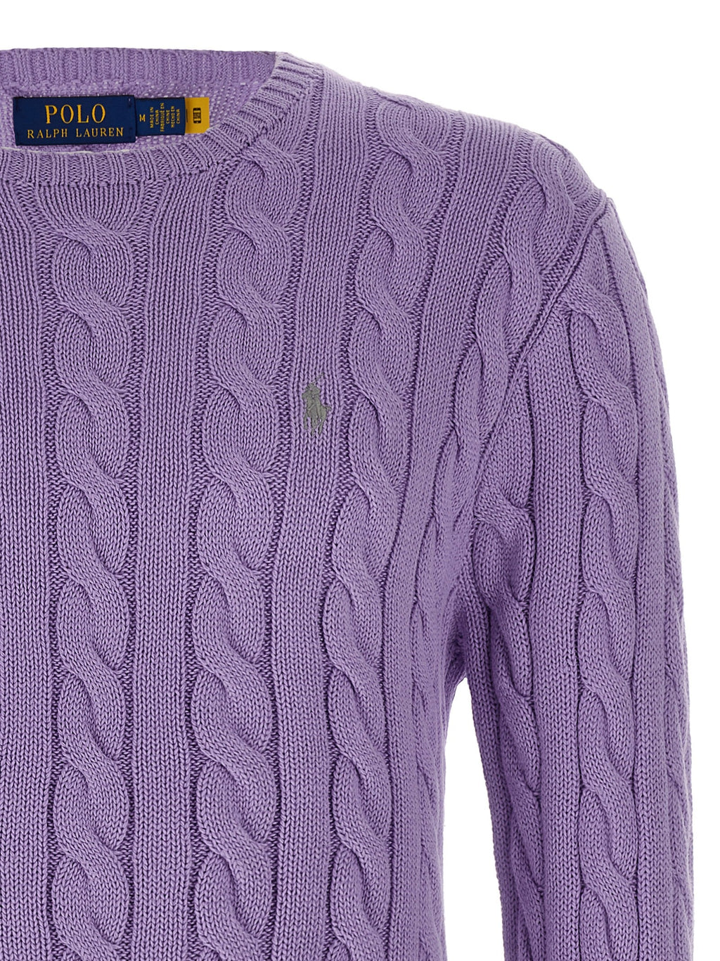 Polo Ralph Lauren Purple Cotton Cardigan Polo Ralph Lauren