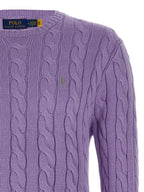 Polo Ralph Lauren Purple Cotton Cardigan Polo Ralph Lauren