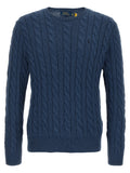 Polo Ralph Lauren Blue Cotton Cardigan Polo Ralph Lauren
