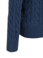 Polo Ralph Lauren Blue Cotton Cardigan Polo Ralph Lauren