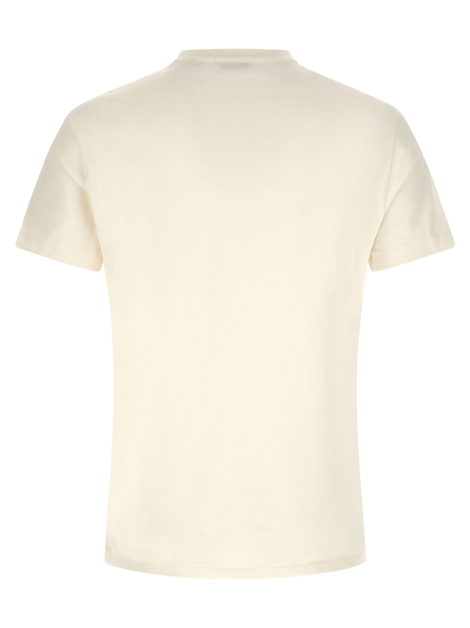 Polo Ralph Lauren White Cotton T-Shirt Polo Ralph Lauren