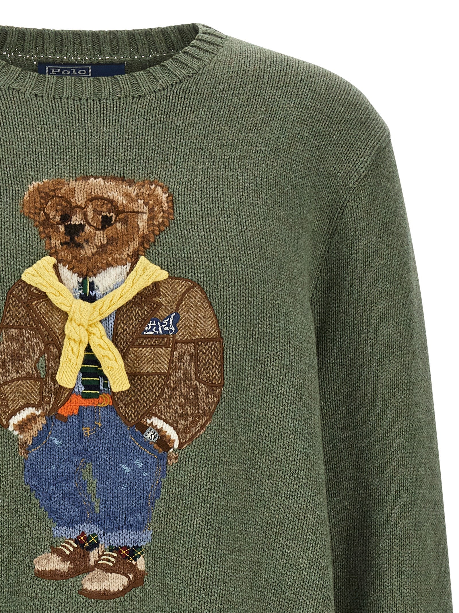 Polo Ralph Lauren Bicolor Cotton Cardigan Polo Ralph Lauren
