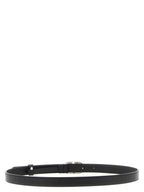 Valentino Garavani Black Calfskin Regular Belt Valentino Garavani