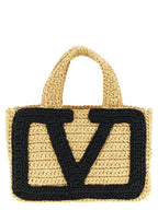 Valentino Garavani Black Viscose Tote Bag Valentino Garavani