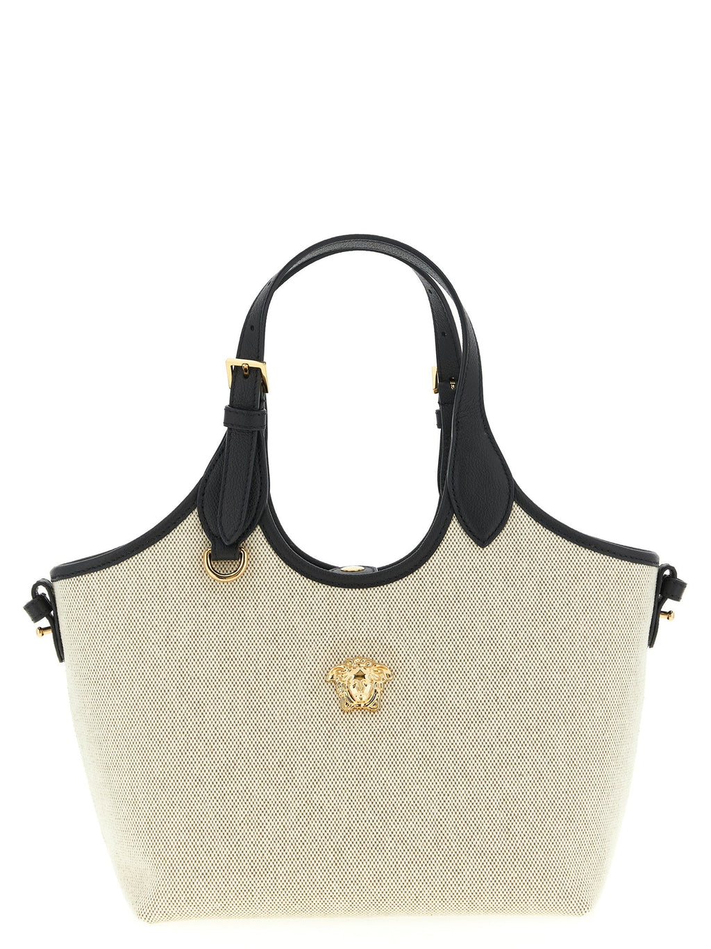 Versace Beige Cotton Tote Bag Versace