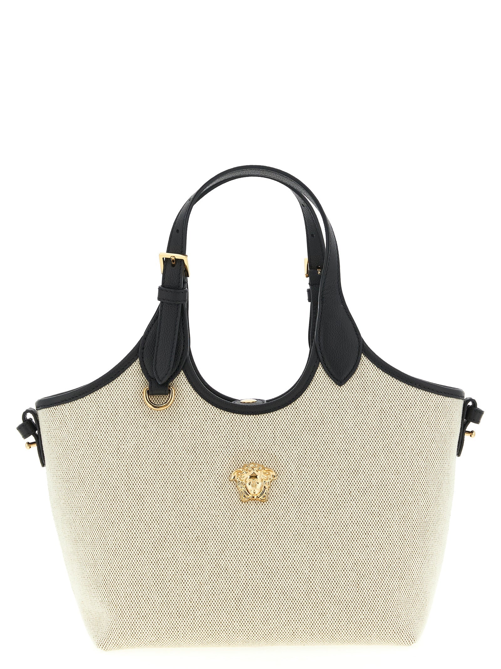 Versace Beige Cotton Tote Bag Versace
