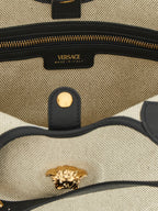 Versace Beige Cotton Tote Bag Versace