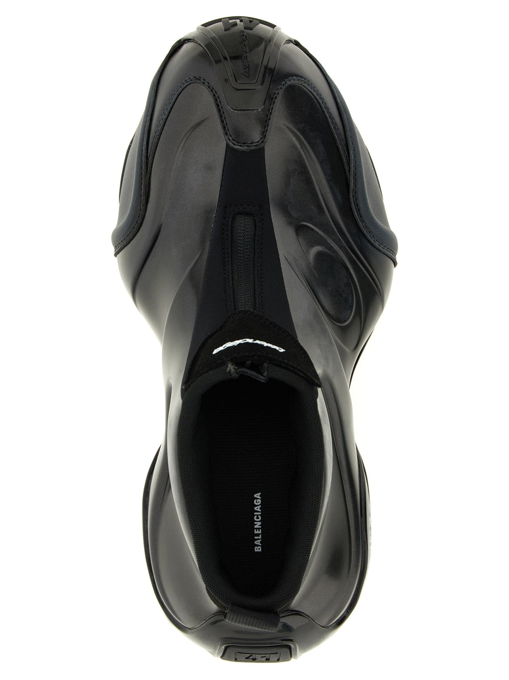 Balenciaga Black Polyester Athletic Sneakers Balenciaga
