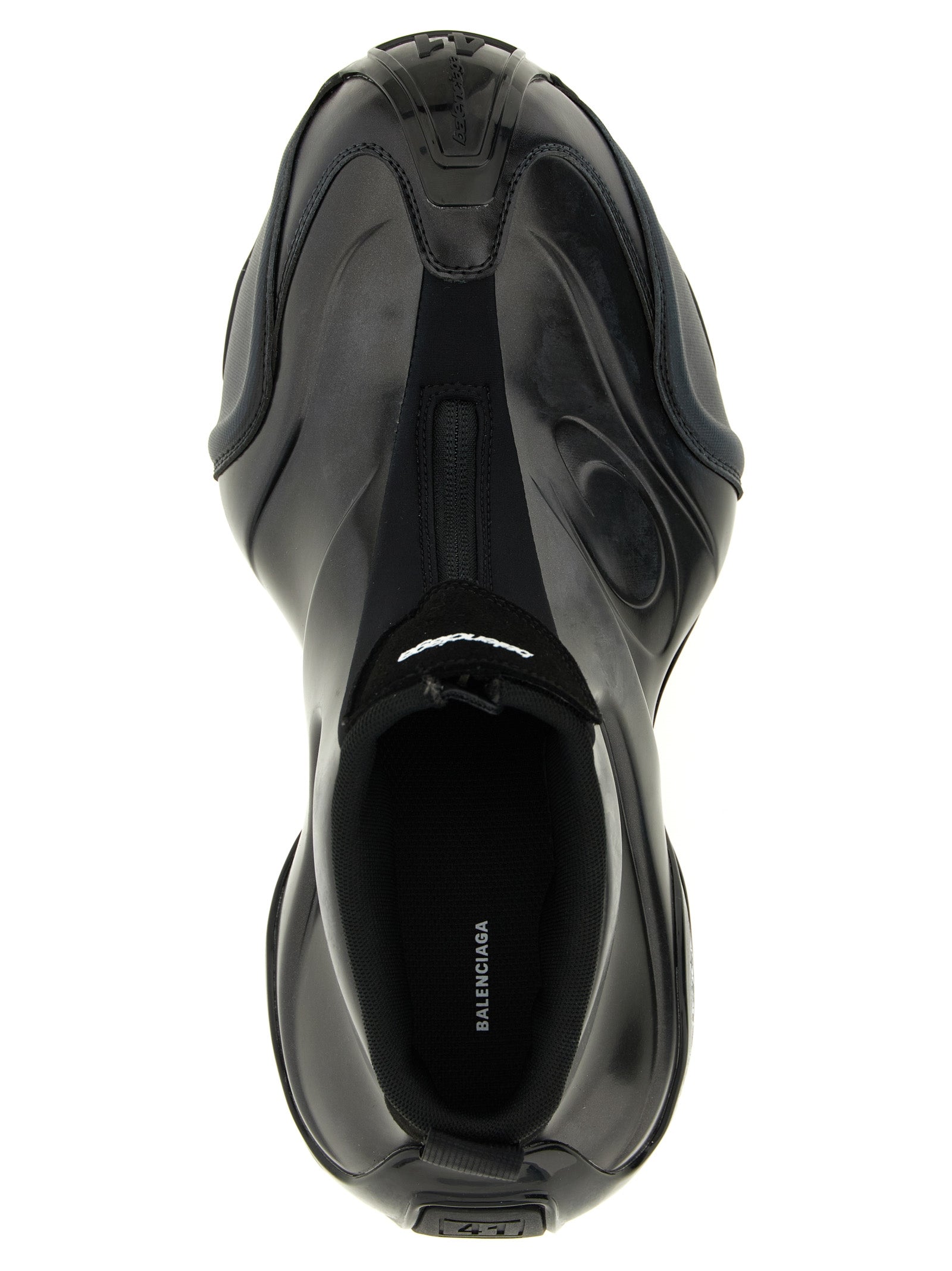 Balenciaga Black Polyester Athletic Sneakers Balenciaga
