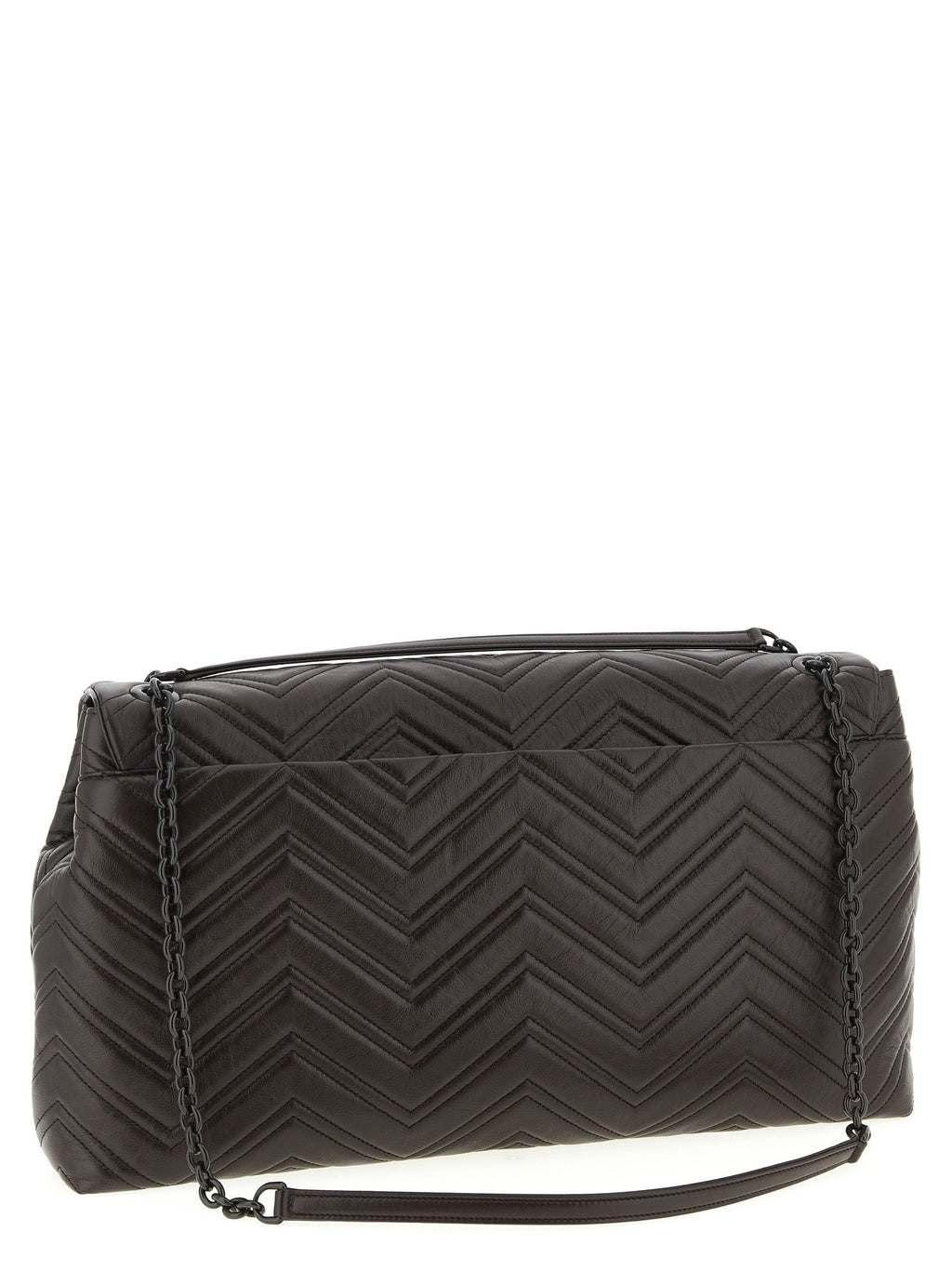 Gucci Brown Calfskin Shoulder Bag Gucci