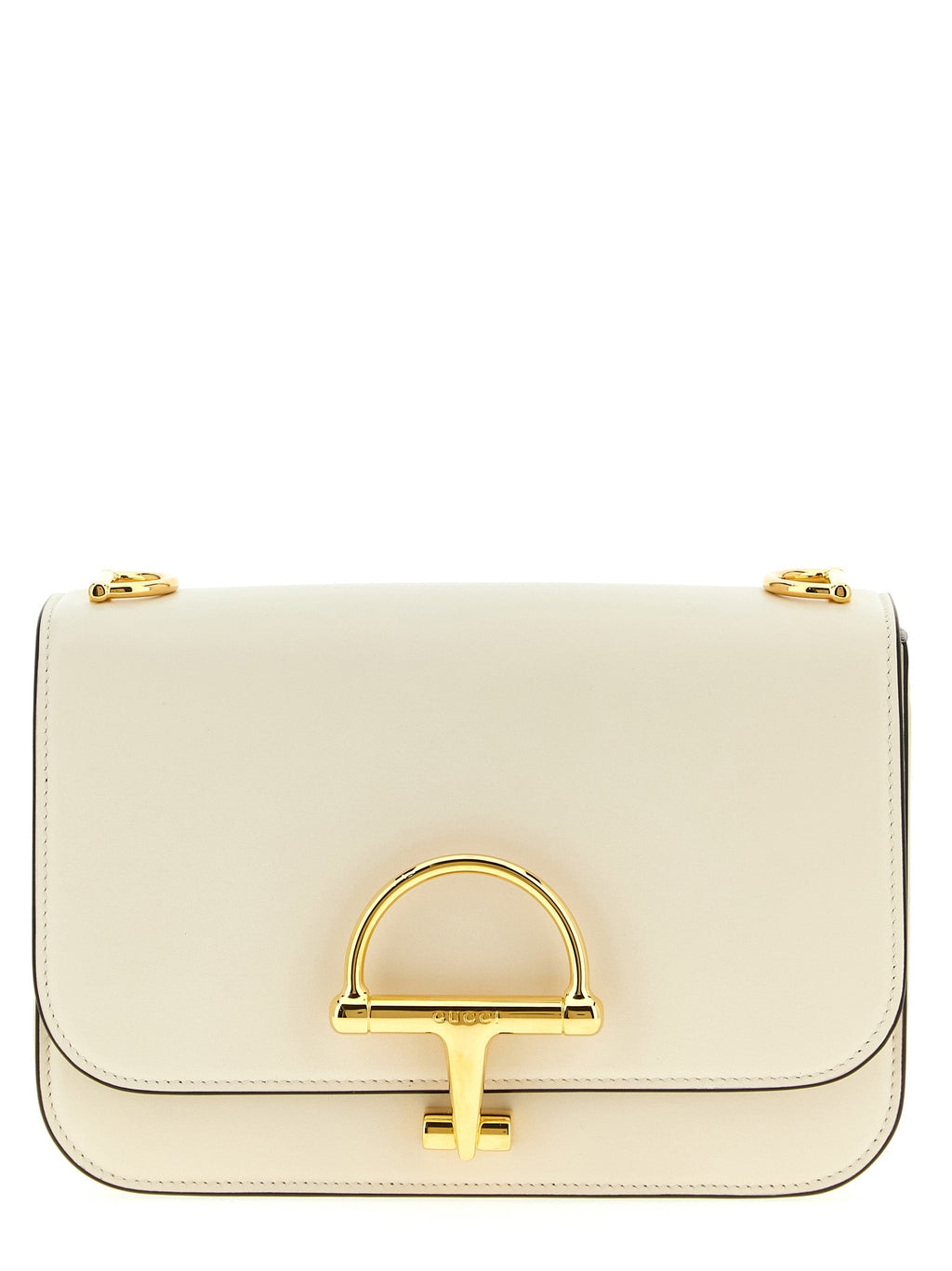 Gucci White Calfskin Shoulder Bag Gucci
