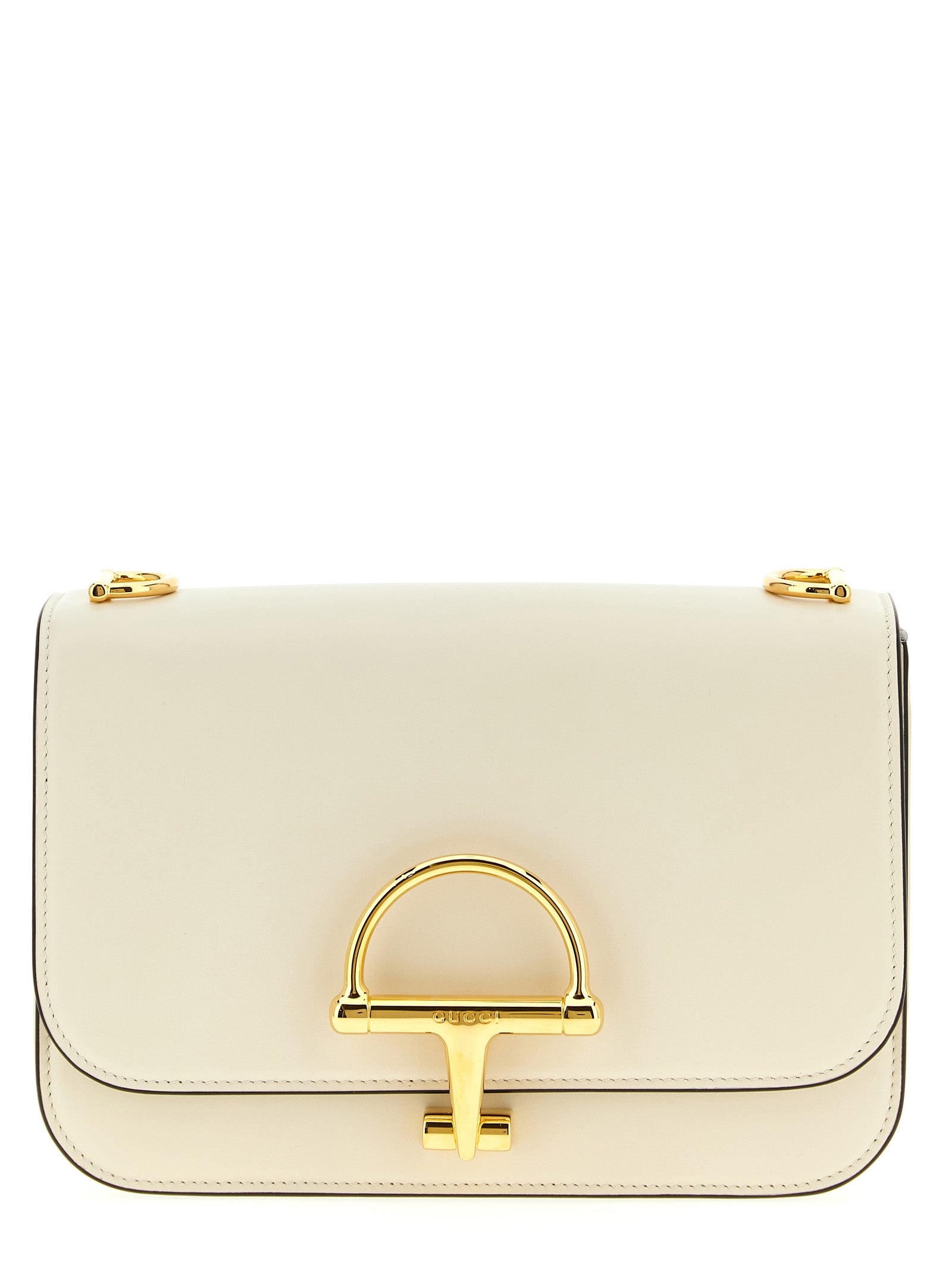 Gucci White Calfskin Shoulder Bag Gucci